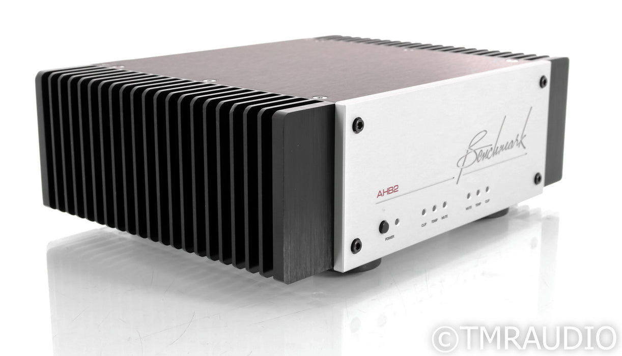 Benchmark AHB2 Stereo Power Amplifier; Silver; AHB-2