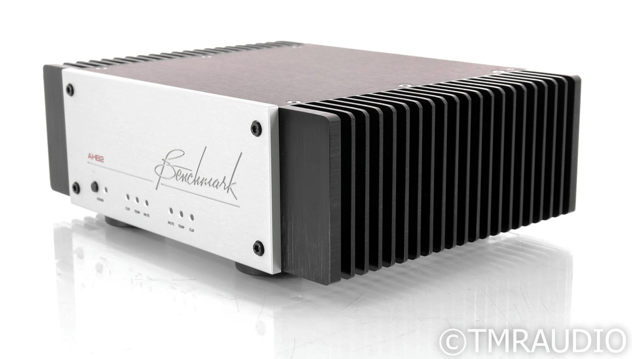 Benchmark AHB2 Stereo Power Amplifier; Silver; AHB-2