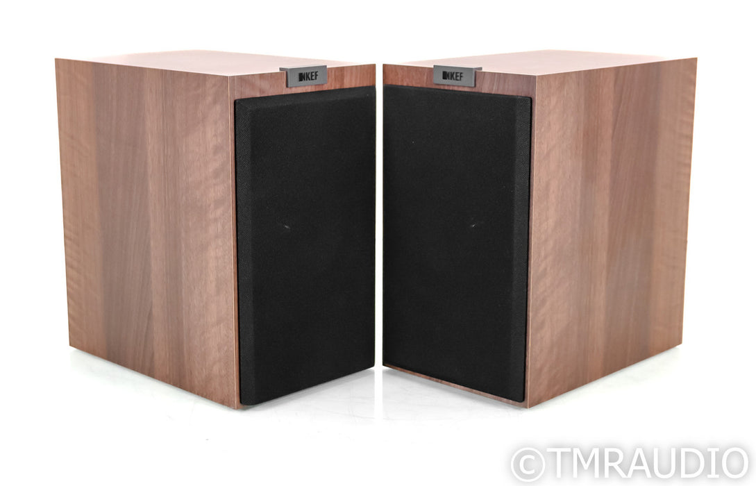 KEF Q150 Bookshelf Speakers; Walnut; Pair