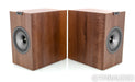 KEF Q150 Bookshelf Speakers; Walnut; Pair