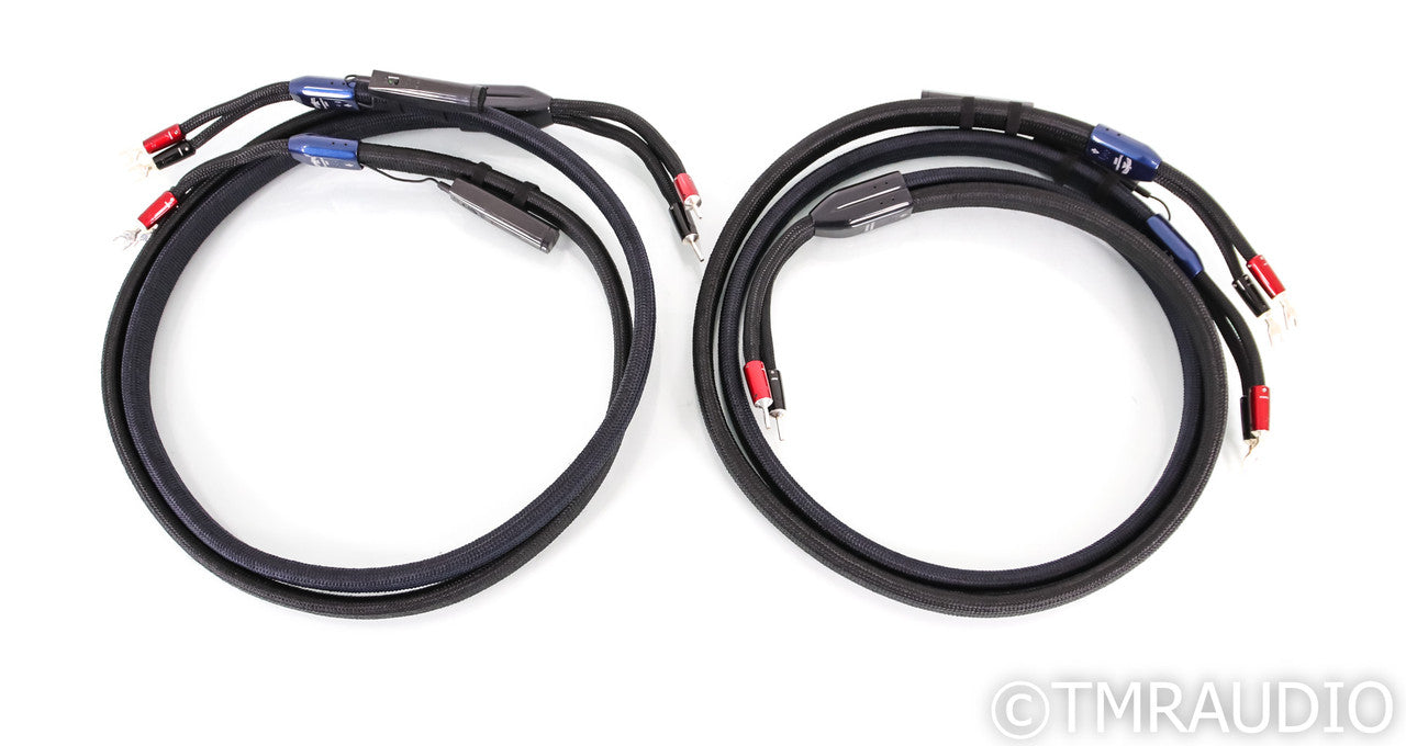 AudioQuest ThunderBird Bi-Wire Combo Speaker Cables; 6ft Pair; 72v DBS