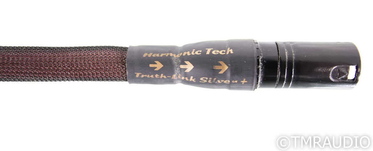 Harmonic Technologies Truth-Link Silver+ XLR Cables; 1m Pair Interconnects