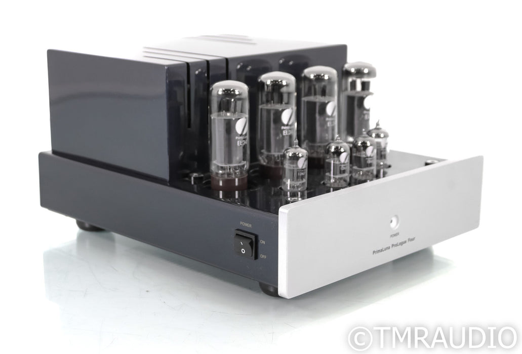 PrimaLuna ProLogue Four Stereo Tube Power Amplifier; Silver