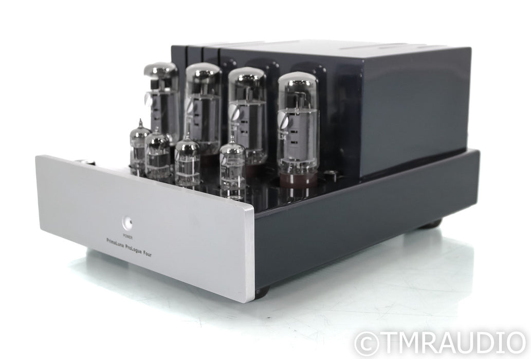 PrimaLuna ProLogue Four Stereo Tube Power Amplifier; Silver