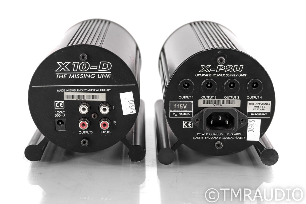 Musical Fidelity X10-D Tube Buffer; X10D The Missing Link; X-PSU