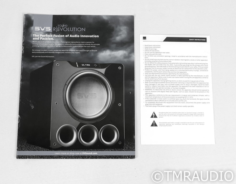 SVS SB-2000 Pro 12" Powered Subwoofer; Black Ash