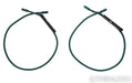 AudioQuest Jaguar RCA Cables; 1m Pair Interconnects; 36v DBS