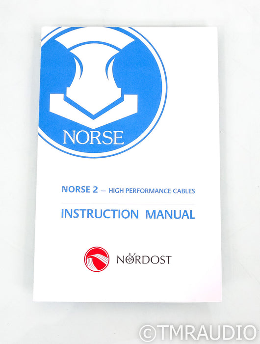 Nordost Frey 2 Speaker Cables; 2.5m Pair