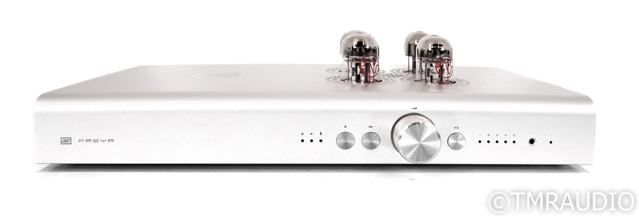 Schiit Freya+ Stereo Tube Hybrid Preamplifier; Silver; Remote