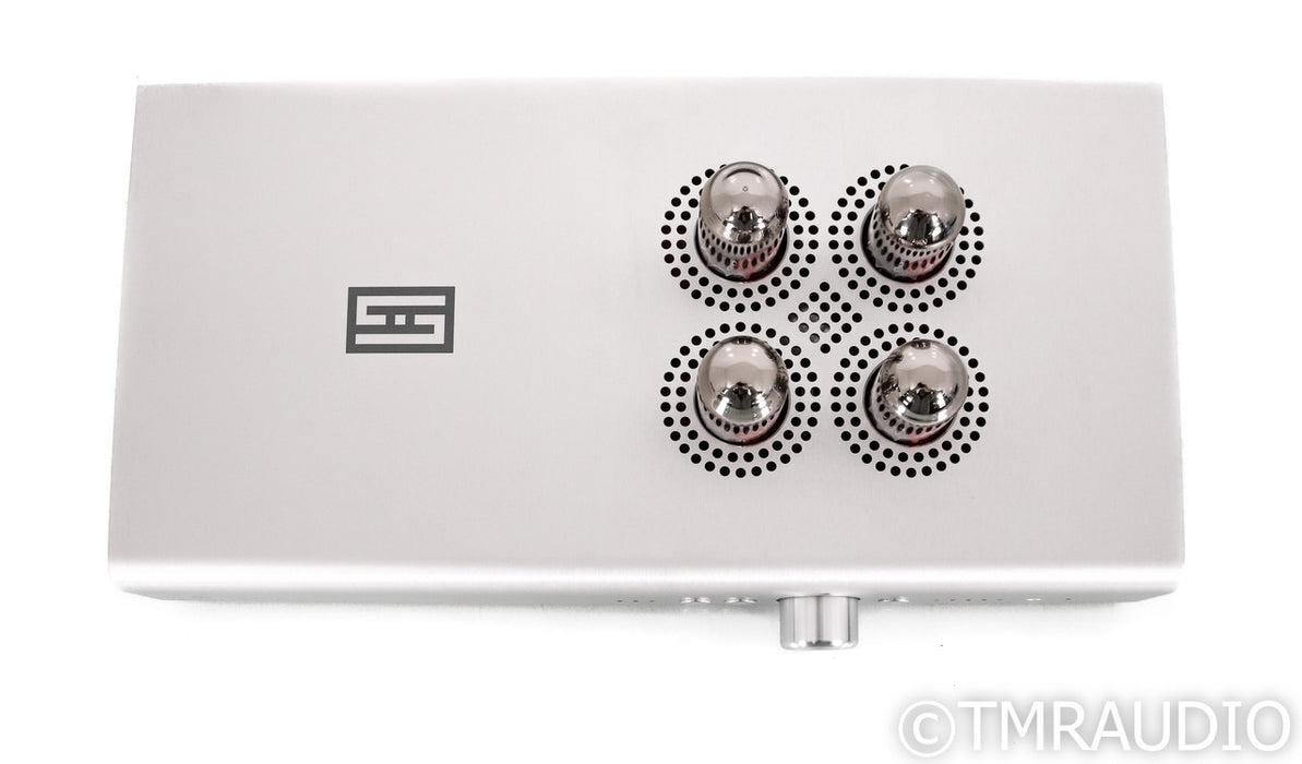 Schiit Freya+ Stereo Tube Hybrid Preamplifier; Silver; Remote