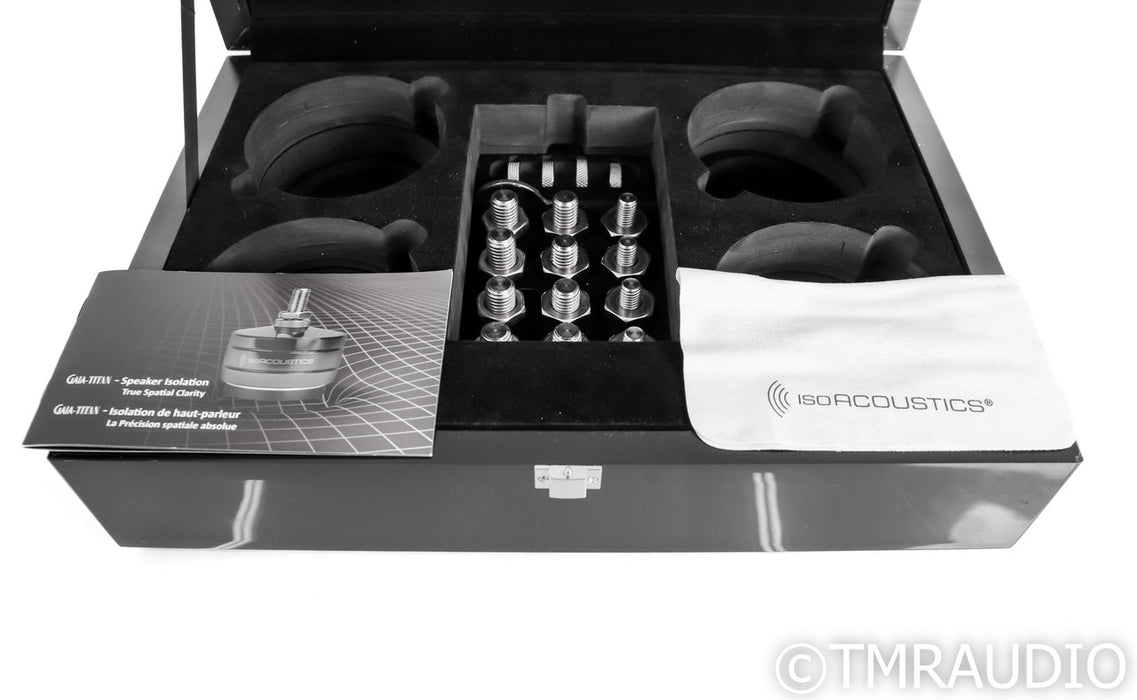 IsoAcoustics Gaia Titan Cronos Isolation Feet; Set of 4 (Open Box)
