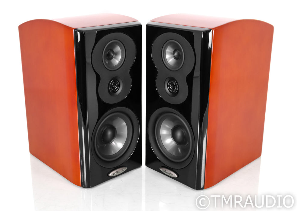 Polk Audio LSiM 703 Bookshelf Speakers; Cherry Pair