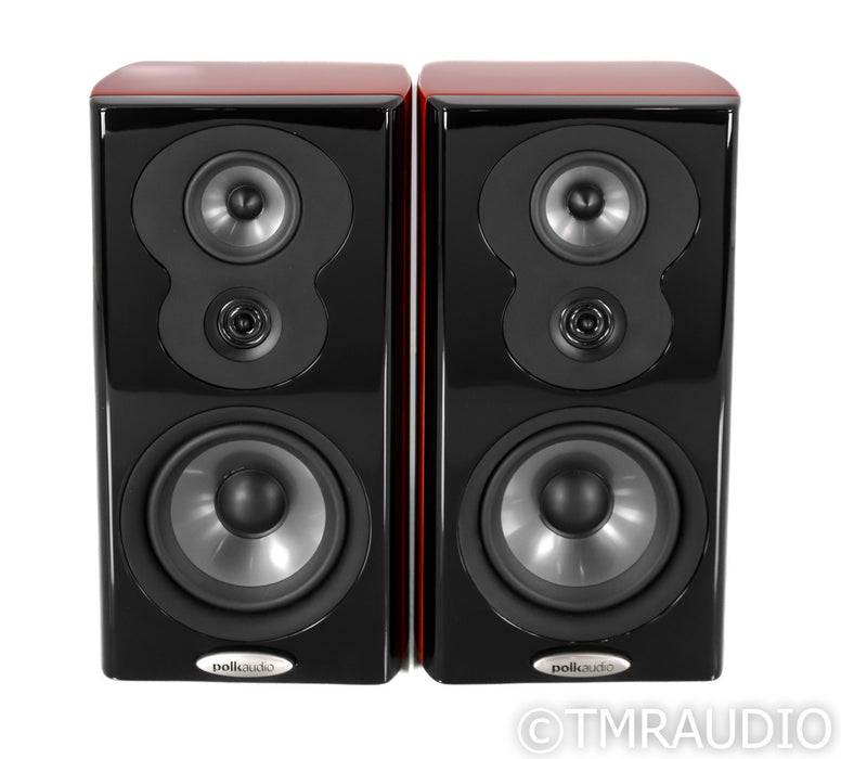 Polk Audio LSiM 703 Bookshelf Speakers; Cherry Pair