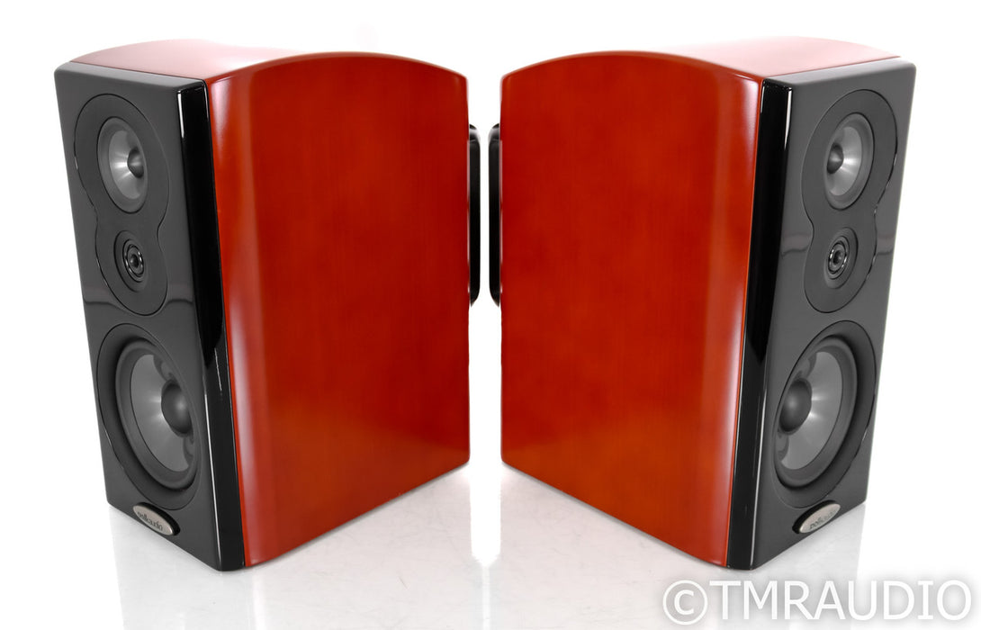 Polk Audio LSiM 703 Bookshelf Speakers; Cherry Pair