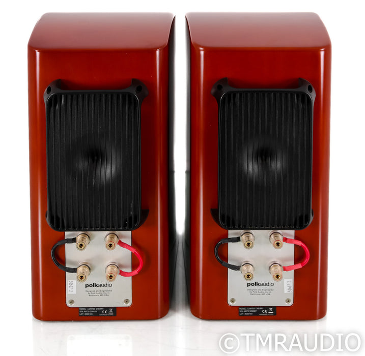 Polk Audio LSiM 703 Bookshelf Speakers; Cherry Pair
