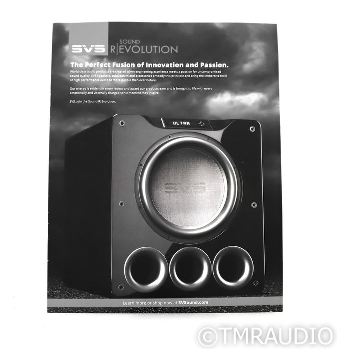 SVS 3000 Micro Dual 8" Powered Subwoofer; Piano Gloss Black