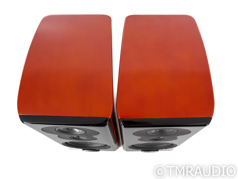Polk Audio LsiM 703 Bookshelf Speakers; Cherry Pair