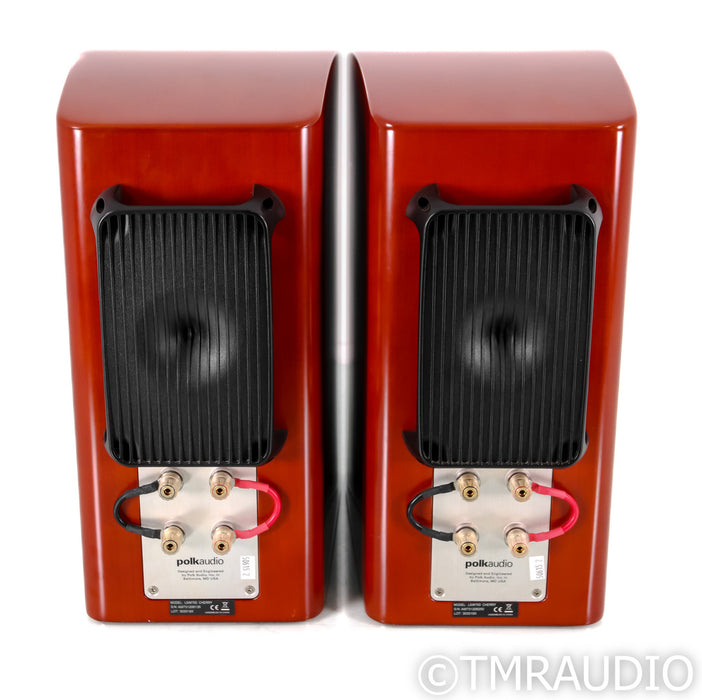 Polk Audio LsiM 703 Bookshelf Speakers; Cherry Pair