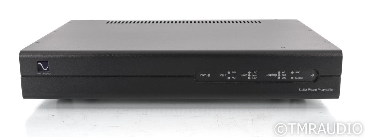 PS Audio Stellar MM / MC Phono Preamplifier; Black; Remote (Used)