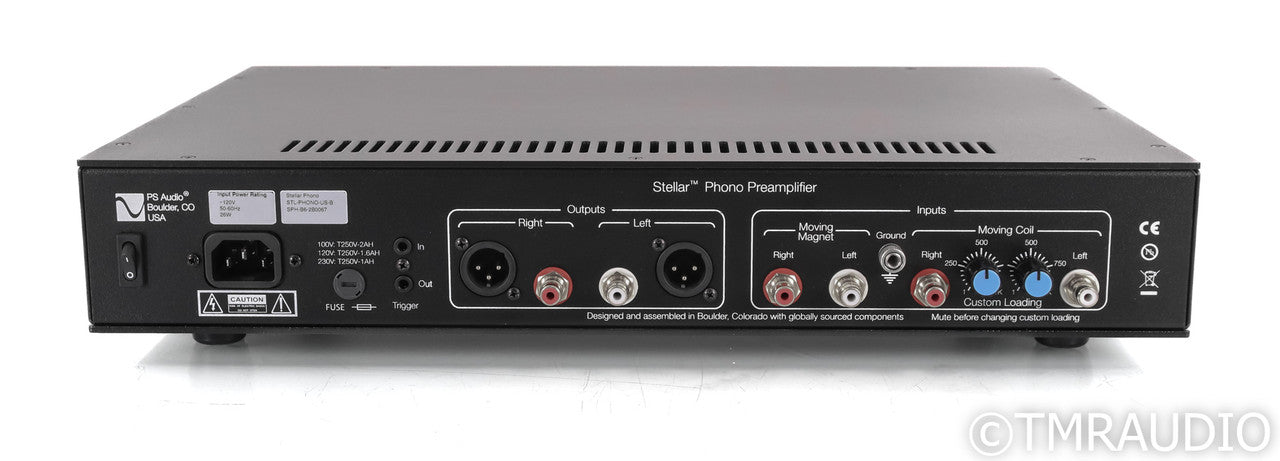 PS Audio Stellar MM / MC Phono Preamplifier; Black; Remote (Used)