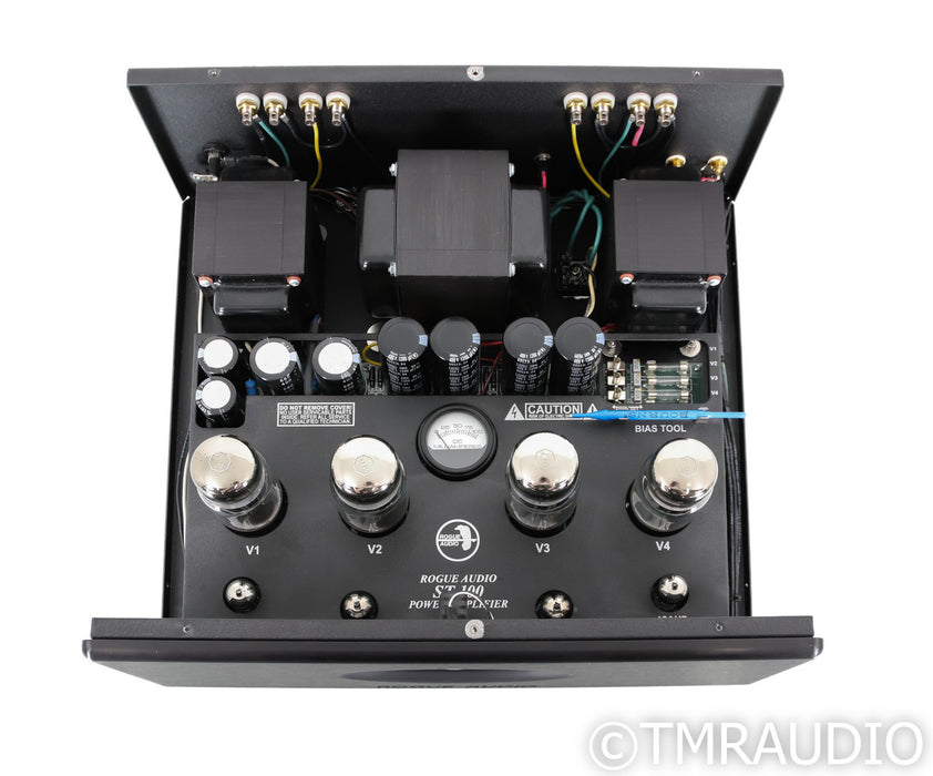 Rogue Audio ST-100 Stereo Tube Power Amplifier; ST100; Black