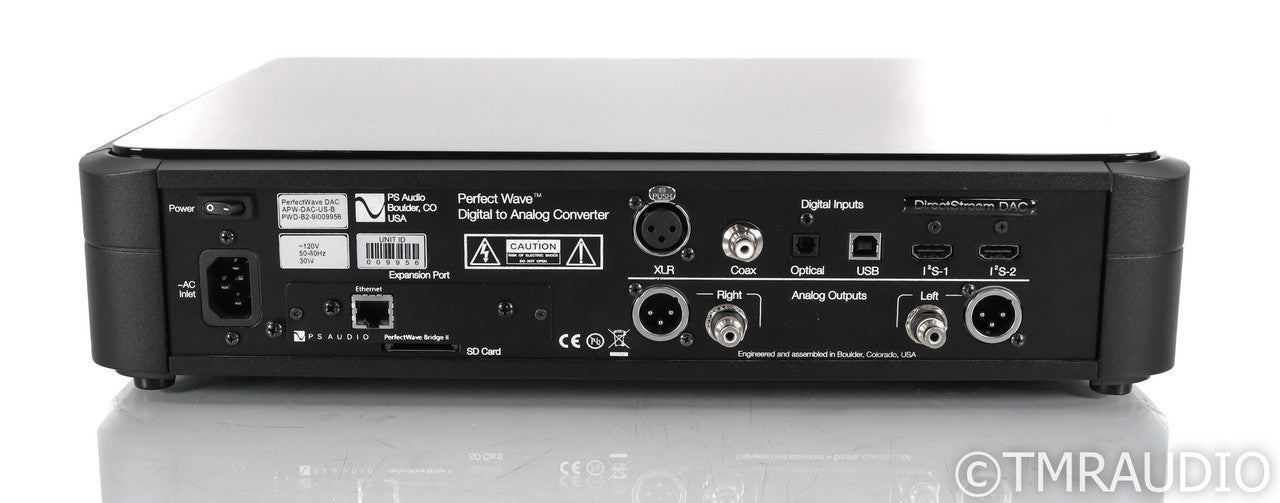 PS Audio PerfectWave DirectStream DAC w/ Bridge II; Remote; D/A Converter; Black