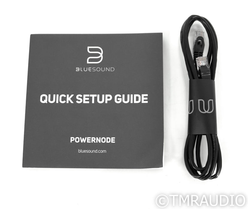 Bluesound POWERNODE N330 Streaming Integrated Amplifier; Black