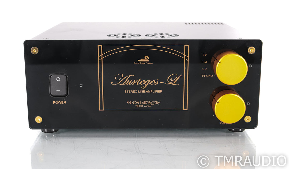 Shindo Laboratory Aurieges-L Tube Stereo Preamplifier; MM Phono
