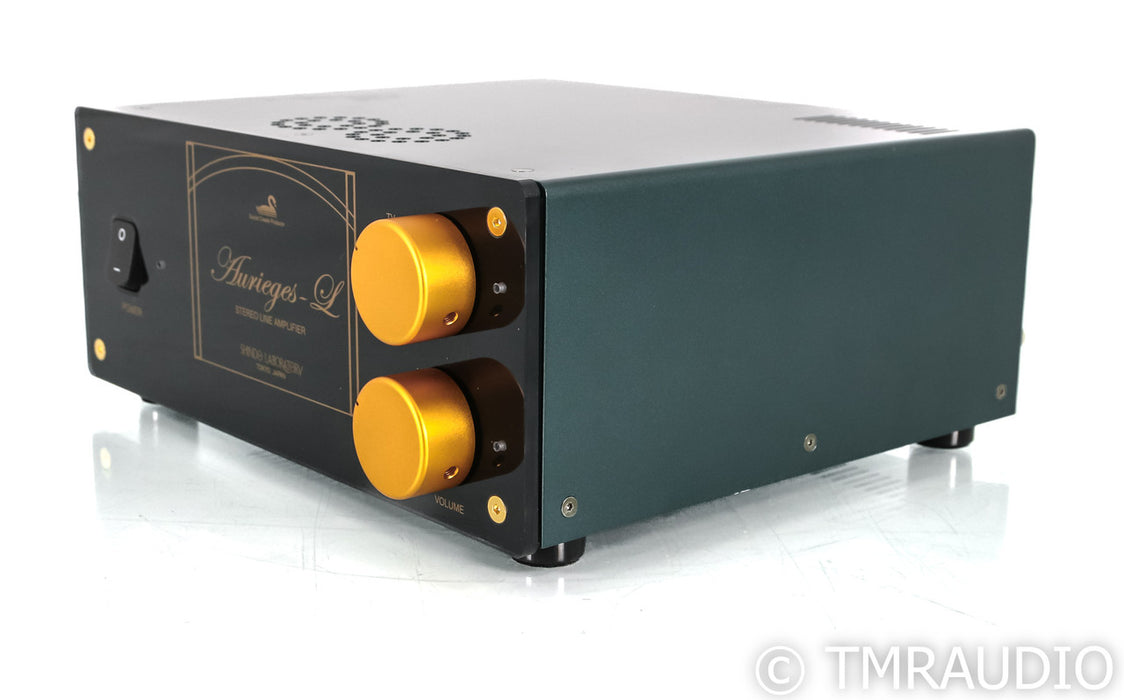 Shindo Laboratory Aurieges-L Tube Stereo Preamplifier; MM Phono