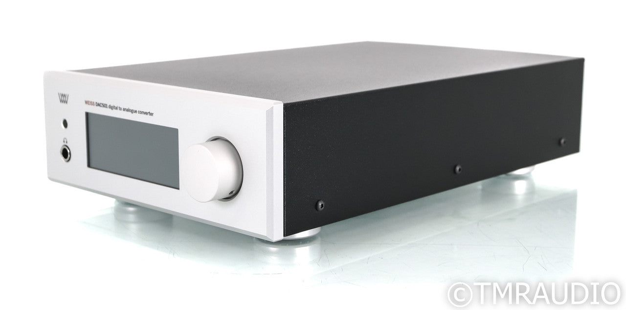 Weiss DAC501 DAC; D/A Converter; Silver; 1/4" Headphone (Open Box)