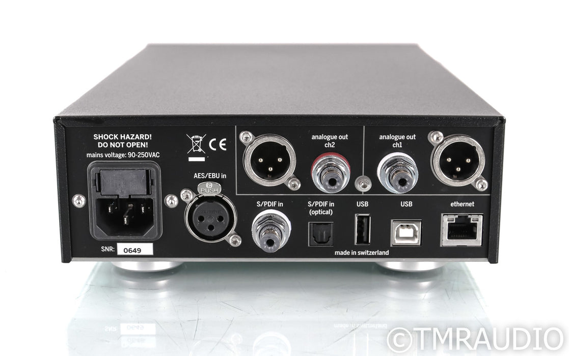 Weiss DAC501 DAC; D/A Converter; Silver; 1/4" Headphone (Open Box)