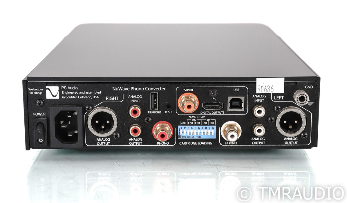 PS Audio NuWave MM / MC Phono Converter / Preamplifier; A/D Converter; Black (Used)