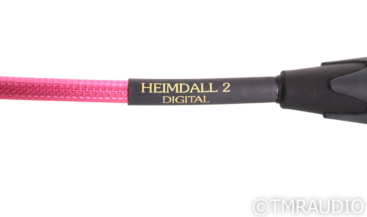 Nordost Heimdall 2 BNC Digital Coaxial Cable; Single 1m Interconnect