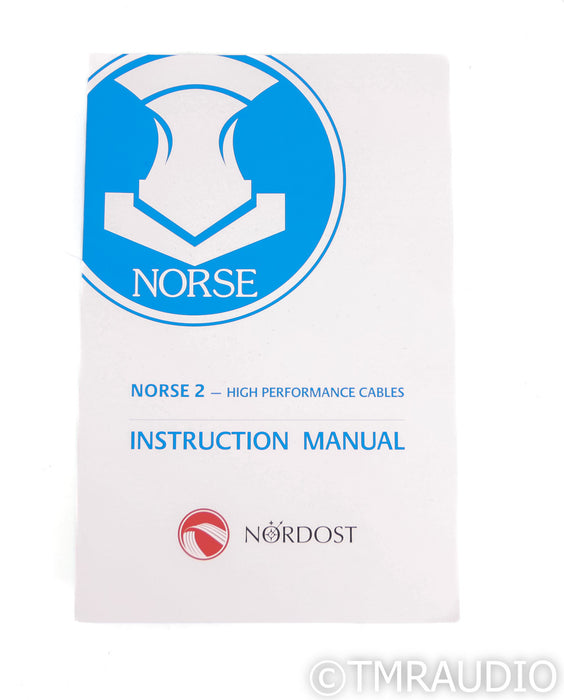 Nordost Heimdall 2 BNC Digital Coaxial Cable; Single 1m Interconnect