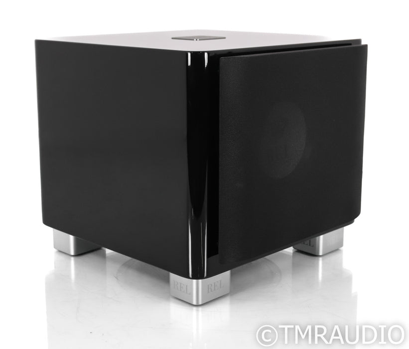 REL T/7x 8" Powered Subwoofer; Piano Black (Open Box)