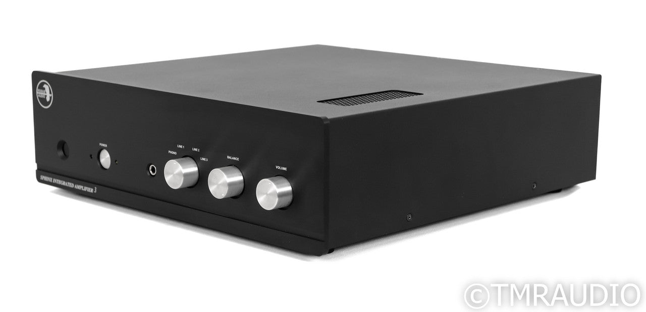 Rogue Audio Sphinx V3 Stereo Tube Hybrid Integrated Amplifier; Black; Remote