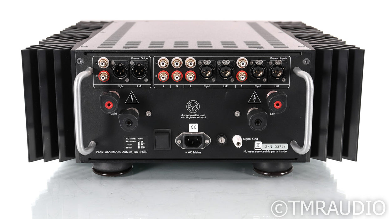 Pass Labs INT-60 Stereo Integrated Amplifier; INT60; Silver; Remote