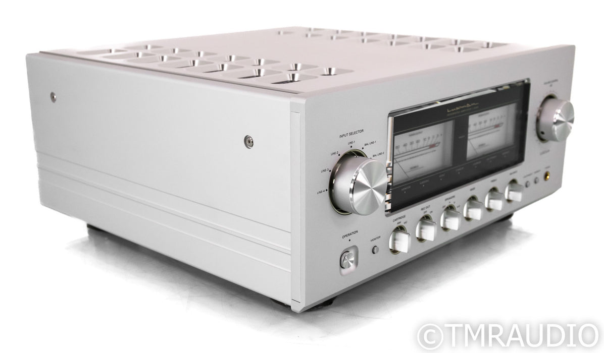 Luxman L-509X Stereo Integrated Amplifier; Silver; Remote