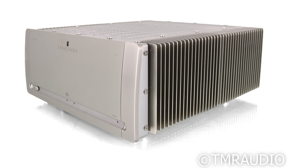 Parasound Halo A 21 Stereo Power Amplifier; Silver
