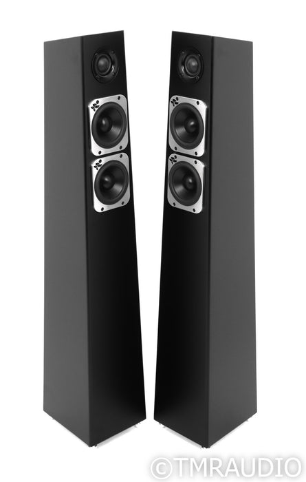 Totem Acoustic Tribe Tower Floorstanding Speakers; Black Pair