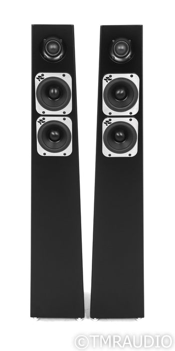 Totem Acoustic Tribe Tower Floorstanding Speakers; Black Pair