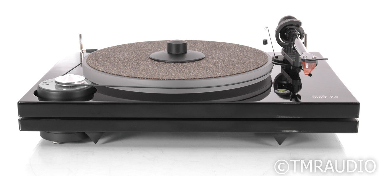 Music Hall MMF-7.3 Belt Drive Turntable; Piano Black; Ortofon 2M Bronze Cartridge