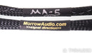 Morrow Audio MA-5 RCA Cables; 1m Piar Interconnects