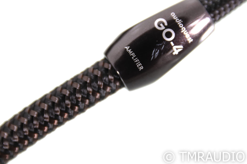AudioQuest GO-4 Speaker Cables; 3m Pair; 72v DBS