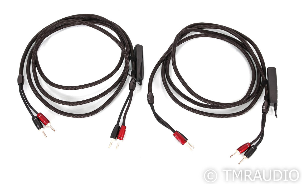 AudioQuest GO-4 Speaker Cables; 3m Pair; 72v DBS