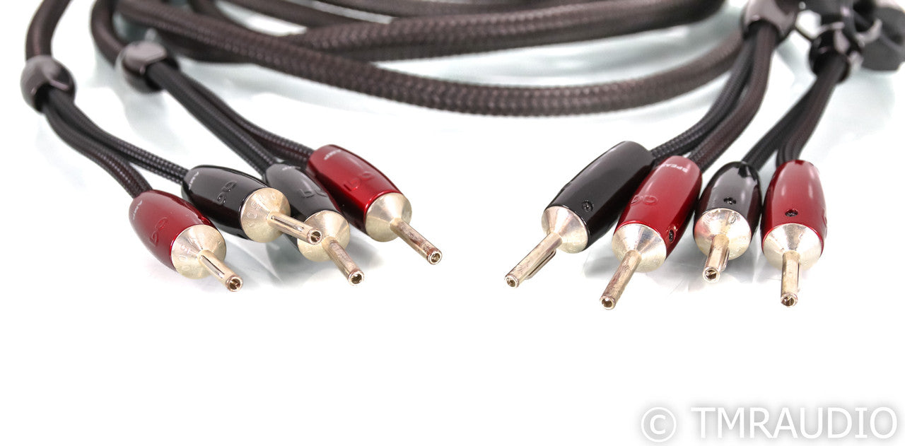 AudioQuest GO-4 Speaker Cables; 3m Pair; 72v DBS