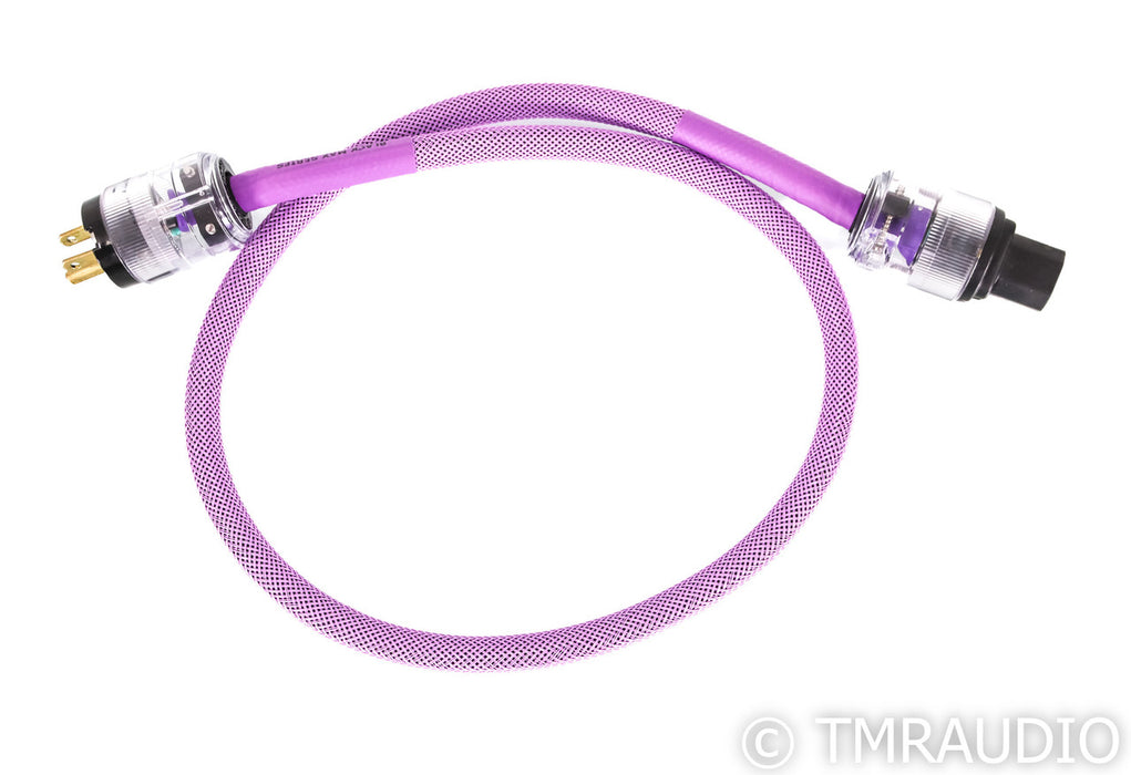 Black Sand Audio Violet Z1 MkII Power Cable; 1m AC Cord
