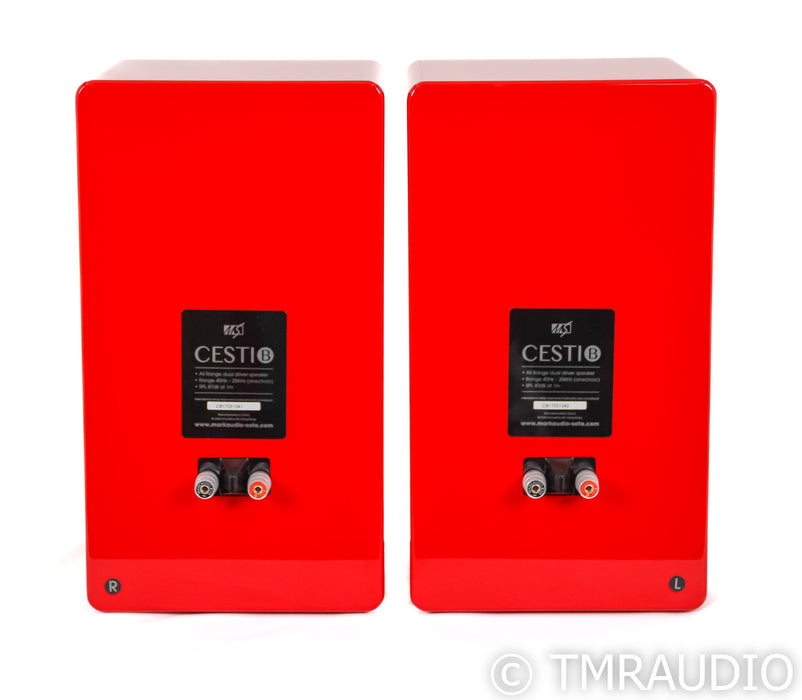 Markaudio Sota Cesti B Monitor Speakers; Cherry Pair