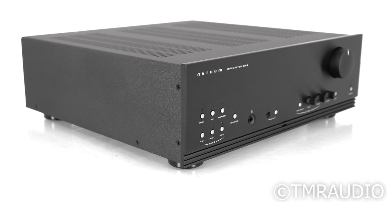 Anthem Integrated 225 Stereo Integrated Amplifier; MM Phono; Black (No Remote)