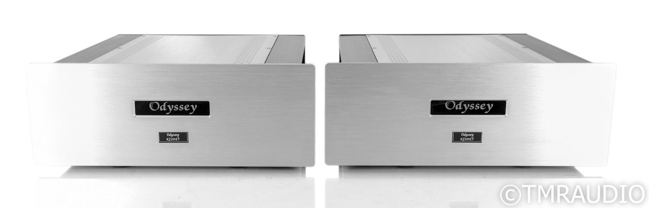 Odyssey Audio Stratos Extreme Mono Power Amplifier; Silver Pair; Full Factory Upgrades